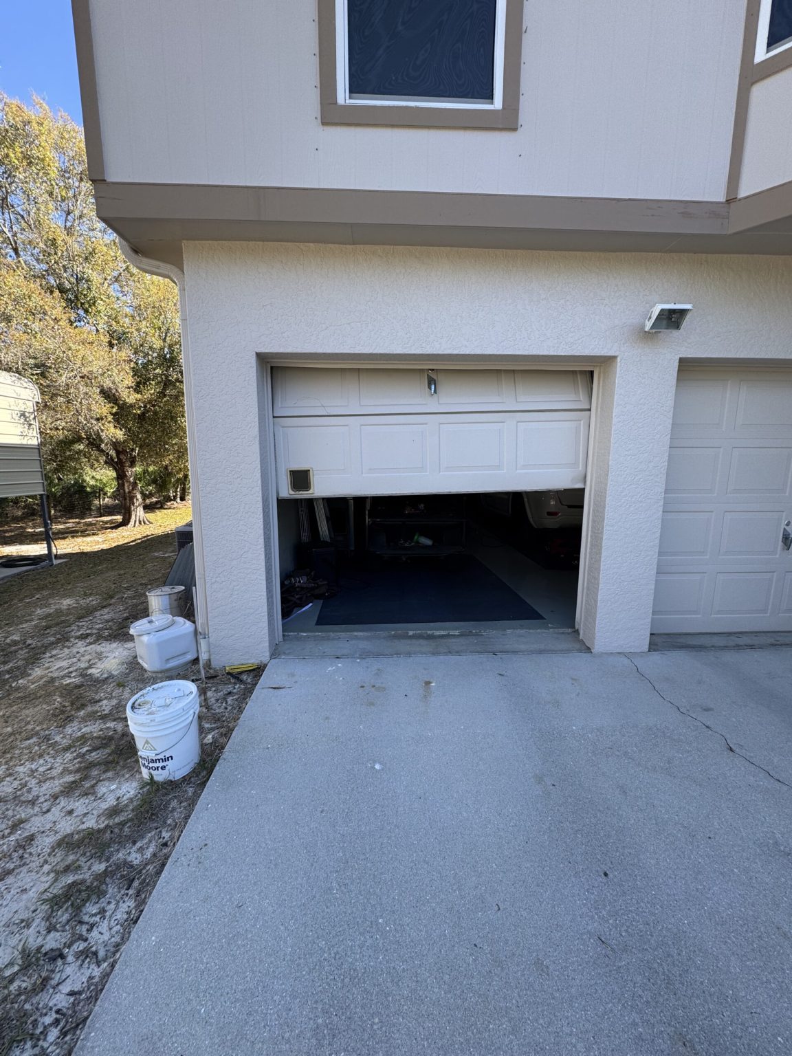 lubricating garage door rollers